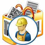 Produzione Industriale e Warehousing generatore di codici a barre