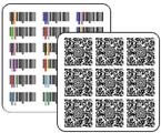 Barcodes sheet