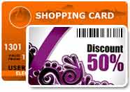 Bar code discount coupon