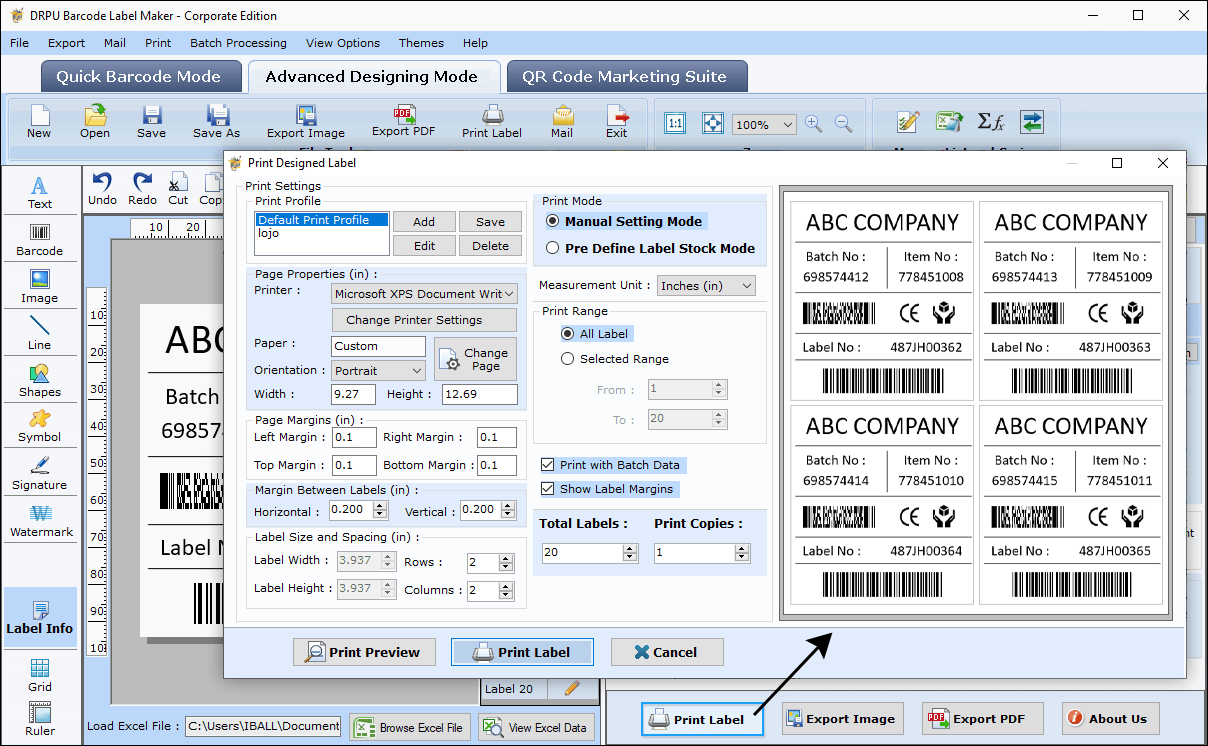 Corporate Edition Barcode Software Corporate Edition